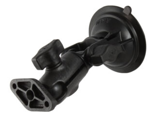 RAM® Twist-Lock™ Composite Suction Cup Ratchet Mount with Diamond Plate Ram Mounts RAP-B-104-224-RA1U
