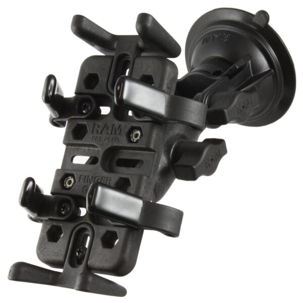 RAM Supporto universale con impugnatura a dito e ventosa Twist-Lock RAM Ram Mounts RAP-B-104-224-UN4U - immagine 2