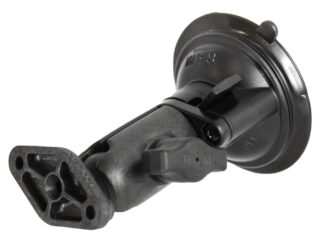 RAM Supporto a ventosa girevole Twist-Lock con piastra a rombo Ram Mounts RAP-B-104-224U-UK1