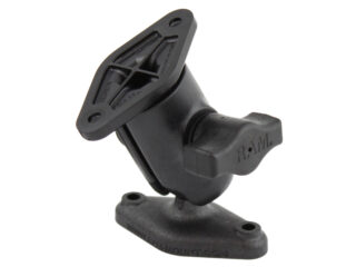 RAM Composito Singolo Sfera & Supporto Girevole con Due Piastre Diamantate Ram Mounts RAP-B-104-2U