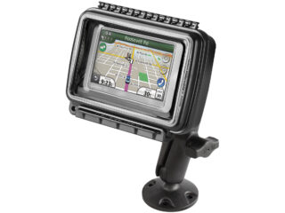 RAM Aqua Box Supporto per dispositivi medio largo con base Drill-Down in materiale composito Ram Mounts RAP-B-138-AQ6