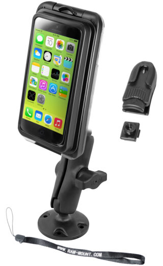 RAM Aqua Box Pro 20 Composite Drill-Down Mount per Apple iPhone 5 Ram Mounts RAP-B-138-AQ7-2-I5