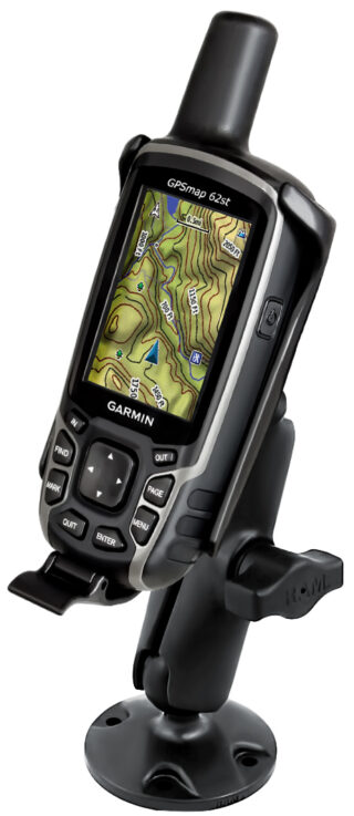 RAM Drill-Down Mount per Garmin GPSMAP serie 62 e 64 - composito Ram Mounts RAP-B-138-GA41