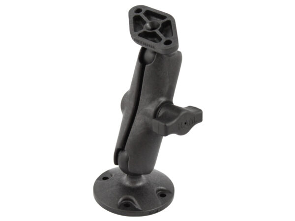 RAM Composite Drill-Down Mount with Diamond Plate - Medium Ram Mounts RAP-B-138U