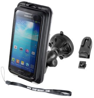 RAM Aqua Box Pro 20 con RAM Twist-Lock Supporto a ventosa a basso profilo Ram Mounts RAP-B-166-2-AQ7-2