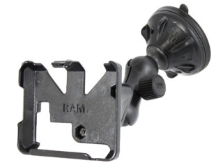 RAM Twist-Lock Supporto a ventosa a basso profilo per Garmin nuvi 200 più Più Ram Mounts RAP-B-166-2-GA24