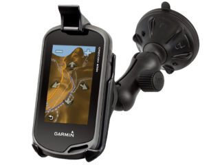 RAM Twist-Lock Supporto a ventosa a basso profilo per Garmin Oregon più Altro Ram Mounts RAP-B-166-2-GA31