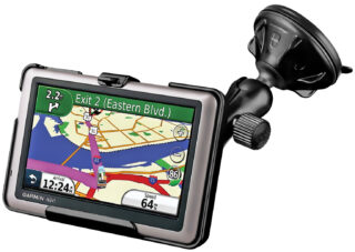 RAM Twist-Lock Supporto a ventosa a basso profilo per Garmin nuvi 1440 più Altro Ram Mounts RAP-B-166-2-GA35