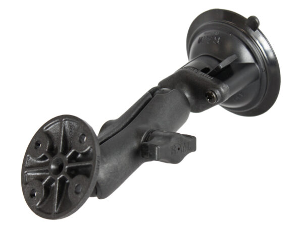 RAM Twist-Lock Supporto a Ventosa in Composito con Piastra Tonda - Medio Ram Mounts RAP-B-166-202U