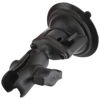 RAM Base a ventosa composita Twist-Lock con braccio a brugola Ram Mounts RAP-B-166-A-DU1