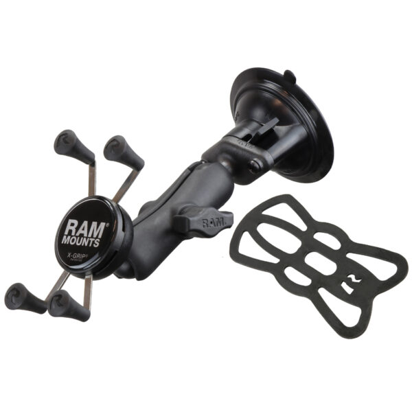RAM® X-Grip® Phone Mount with Twist-Lock™ Suction Cup Base Ram Mounts RAP-B-166-UN7 - immagine 2