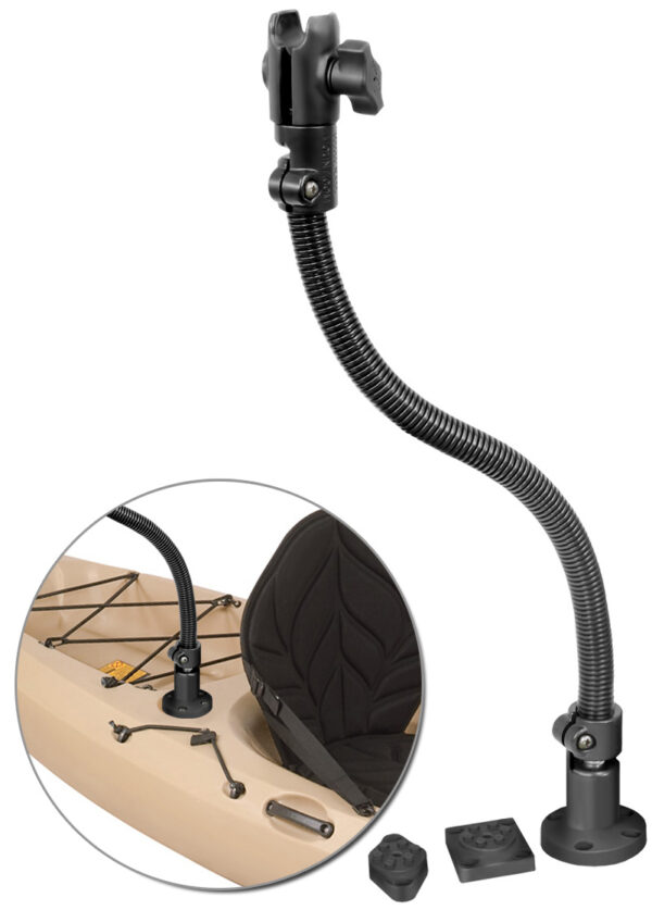 RAM Flex-Rod 18" Braccio a presa Singola con Drill-Down Accessori Base Ram Mounts RAP-B-200-1-386-18U