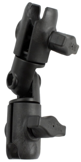RAM Braccio girevole e cricchetto a doppia presa in composito senza manopola centrale Ram Mounts RAP-B-200-2NKU