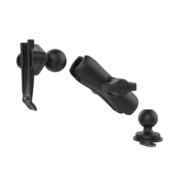 RAM Track Ball Doppio Supporto a Sfera con Supporto per Clip Garmin Ram Mounts RAP-B-202-GA76-TRA1U - immagine 3