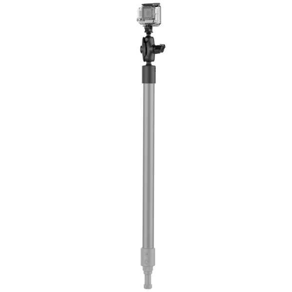 RAM Supporto per presa per tubo in PVC con adattatore universale per action cam Ram Mounts RAP-B-202-GOP1-A-294U - immagine 2