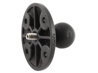 RAM® Ball Adapter with Composite Round Plate and 1/4"-20 Threaded Stud Ram Mounts RAP-B-202A