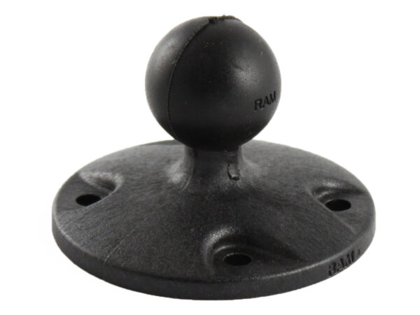 RAM® Composite Round Plate with Ball Ram Mounts RAP-B-202