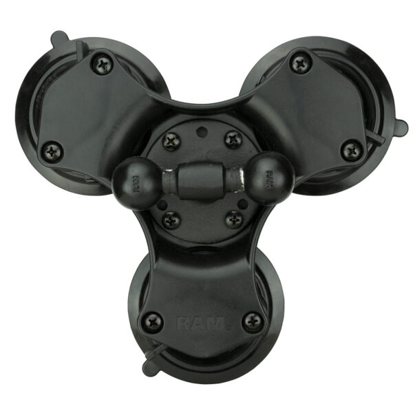 RAM Twist-Lock Ventosa Tripla Base Doppia Sfera Ram Mounts RAP-B-217-365-224-1U - immagine 3