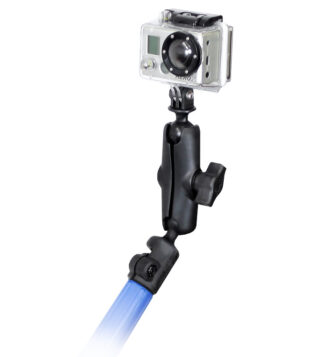 RAM Adattatore per palo per montaggio su tele con adattatore per action cam Ram Mounts RAP-B-218-1-GOP1U