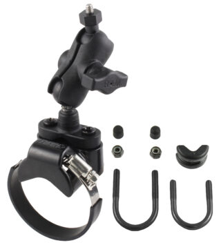 Montaggio su guida composita RAM ATV/UTV con adattatore per fotocamera filettato da 1/4"-20 Ram Mounts RAP-B-231-2-A-379-252025U