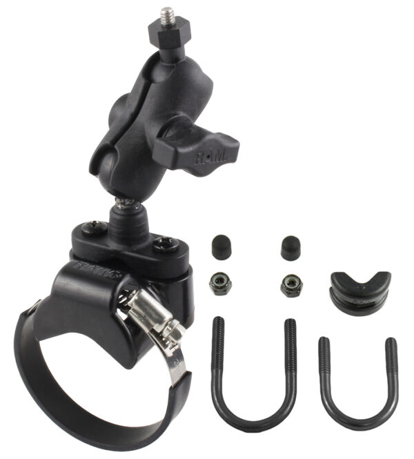 Montaggio su guida composita RAM ATV/UTV con adattatore per fotocamera filettato da 1/4"-20 Ram Mounts RAP-B-231-2-A-379-252025U