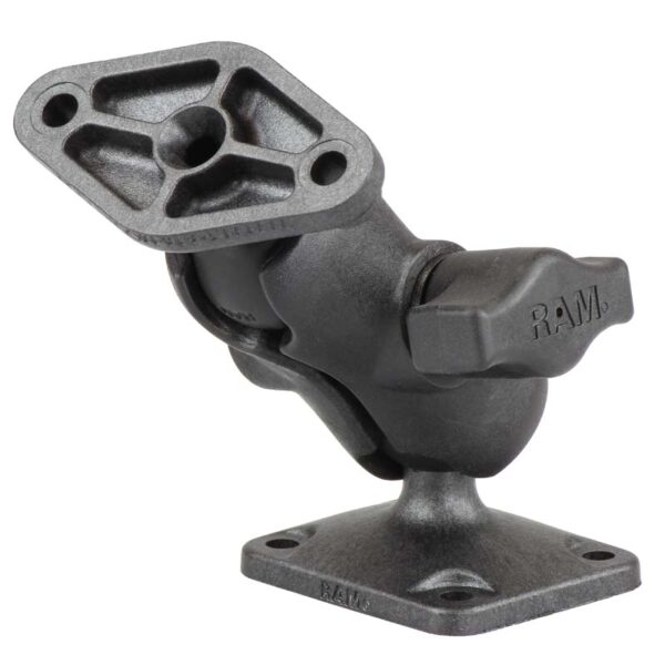 RAM Montaggio a doppia sfera in composito con piastre diamantate e AMPS Ram Mounts RAP-B-238-A-347U - immagine 2