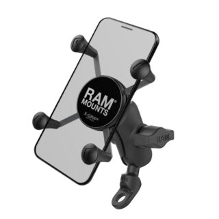Supporto X-Grip per telefono con adattatore a testa di bullone angolato da 9 mm Ram Mounts RAP-B-272-A-UN7U