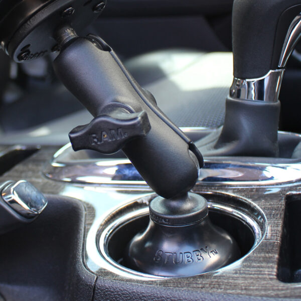RAM Supporto Portabicchieri Stubby con Braccio a Doppia presa - Medio Ram Mounts RAP-B-299-4-201U - immagine 3