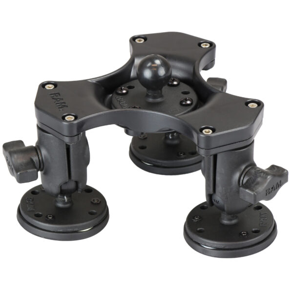 RAM Base Magnetica a Sfera Tripla e Presa con Sfera Ram Mounts RAP-B-365-1-339U