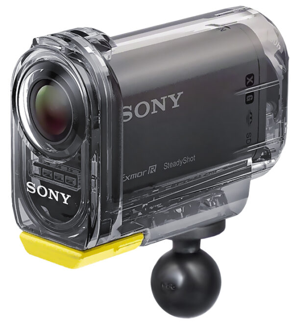 RAM® Ball Adapter with 1/4"-20 Threaded Stud for Action Cameras Ram Mounts RAP-B-366 - immagine 2
