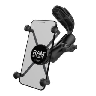 RAM X-Grip Supporto per telefono grande con RAM Mirror-Mate per veicoli GM Ram Mounts RAP-B-369B-UN10BU