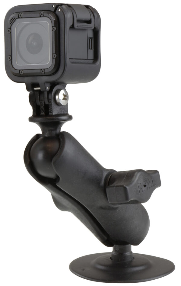 RAM Flex Adesivo Doppia Sfera con Adattatore Action Camera Ram Mounts RAP-B-378-202U-GOP1 - immagine 2