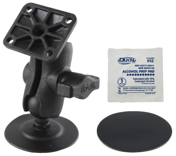 RAM Flex Adesivo Doppio Supporto a Sfera con Piastra AMPS Ram Mounts RAP-B-378-A-347U