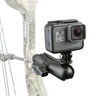 RAM Supporto per Bow-Cam con adattatore universale per action cam Ram Mounts RAP-B-379-312437-GOP1