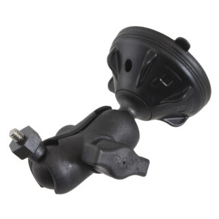 Ventosa a basso profilo RAM Twist-Lock con perno filettato da 1/4"-20 Ram Mounts RAP-B-379U-A-224-2-OPT1U