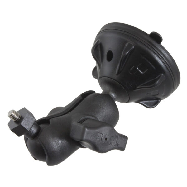 Ventosa a basso profilo RAM Twist-Lock con perno filettato da 1/4"-20 Ram Mounts RAP-B-379U-A-224-2-OPT1U