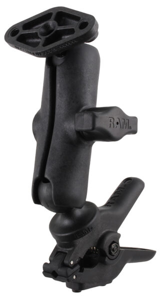 RAM Tough-Clamp Piccolo Supporto a Doppia Sfera con Piastra a rombo Ram Mounts RAP-B-397-1-238U
