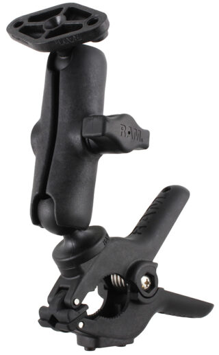 RAM Tough-Clamp Grande Supporto a Doppia Sfera con Piastra a rombo Ram Mounts RAP-B-397-2-238U