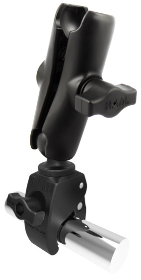 RAM Tough-Claw Base a Morsetto Piccolo con Braccio a Doppia presa - Medio Ram Mounts RAP-B-400-201U