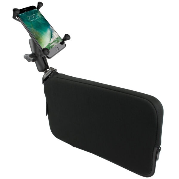 RAM X-Grip Supporto per telefono grande con base a cuneo robusto RAM - tipo B Ram Mounts RAP-B-407-UN10U - immagine 2