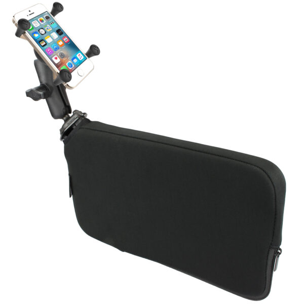 Supporto Ram Mounts per spazi stretti RAP-B-407-UN7U con attacco x-grip per smartphone da 5 a 6 pollici - immagine 2
