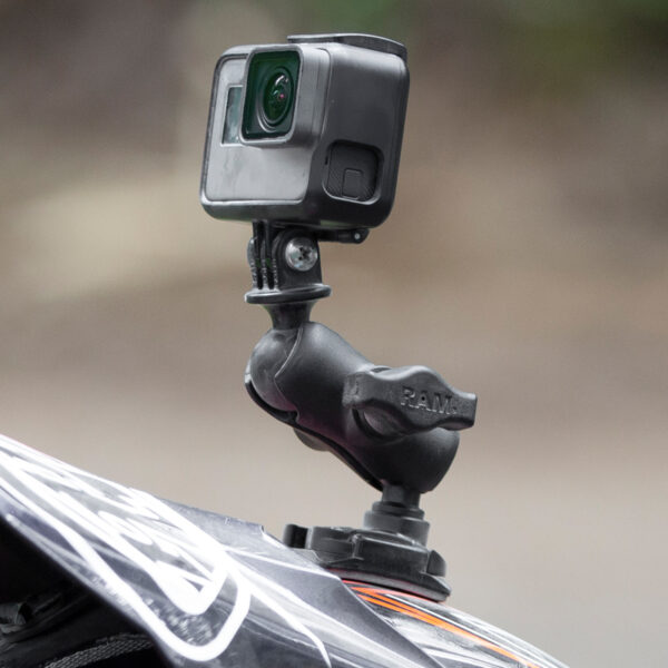 RAM® Ball Adapter for GoPro® Bases with Universal Action Camera Adapter Ram Mounts RAP-B-GOP2-A-GOP1 - immagine 7
