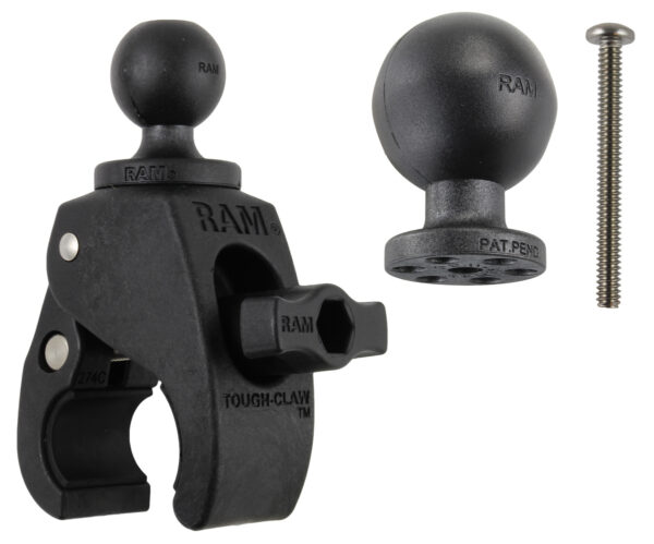 RAM Tough-Claw Base a sfera con morsetto piccolo per tipo B e tipo C Ram Mounts RAP-BC-400U
