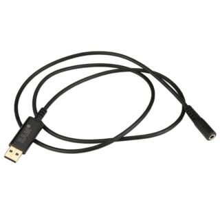 Cavo adattatore audio RAM - Connettore femmina da 3,5 mm a USB tipo A maschio Ram Mounts RAP-CAB-USBA-AUD35U