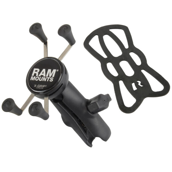 RAM® X-Grip® Phone Holder with Composite Double Socket Arm Ram Mounts RAP-HOL-UN7B-201 - immagine 2