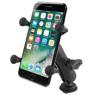 RAM® X-Grip® Phone Mount with RAM® Track Ball™ Base Ram Mounts RAP-HOL-UN7B-354-TRA1