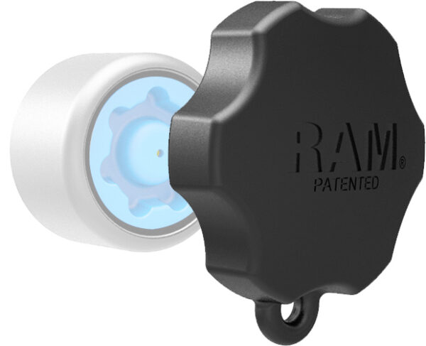 Manopola di ricambio Ram Mounts per chiave RAP-S-KEY5-7U a 7 pin per braccio di tipo C - immagine 2