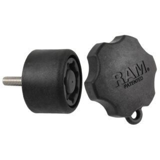 RAM Pin-Lock Manopola di Sicurezza a 7 Pin per Piastre Cardaniche a Braccio Oscillante Ram Mounts RAP-S-KNOB7-7U