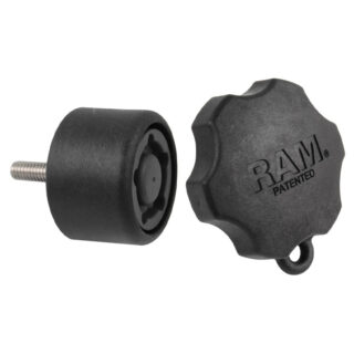 RAM Manopola di Sicurezza Pin-Lock per Piastre Cardaniche Forcellone Ram Mounts RAP-S-KNOB7U