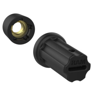 RAM Pin-Lock Dado di sicurezza a 5 pin per bracci a presa di dimensioni D ED E E Ram Mounts RAP-S-NUT5-5U
